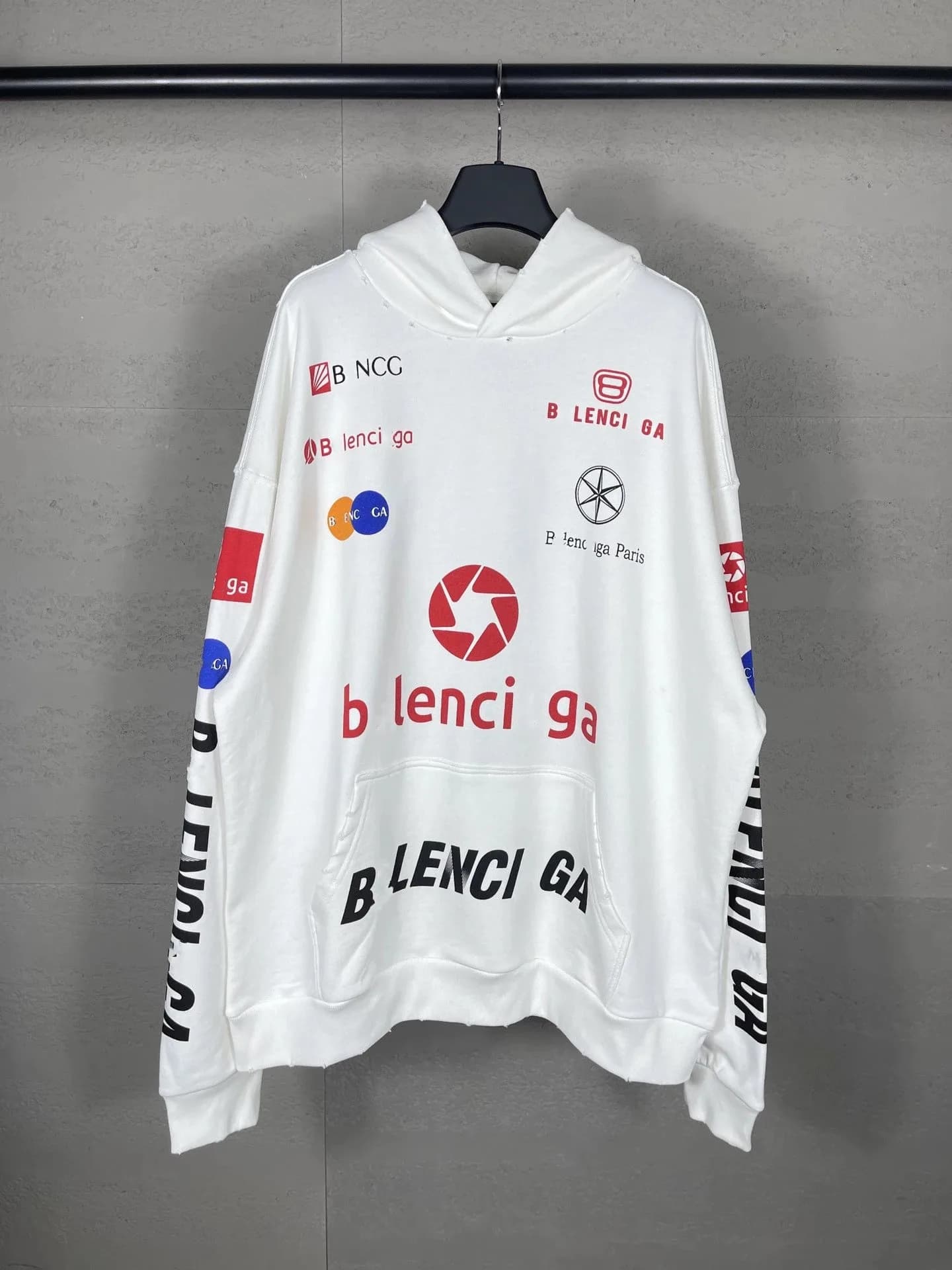 Balenciaga Logo Hoodie