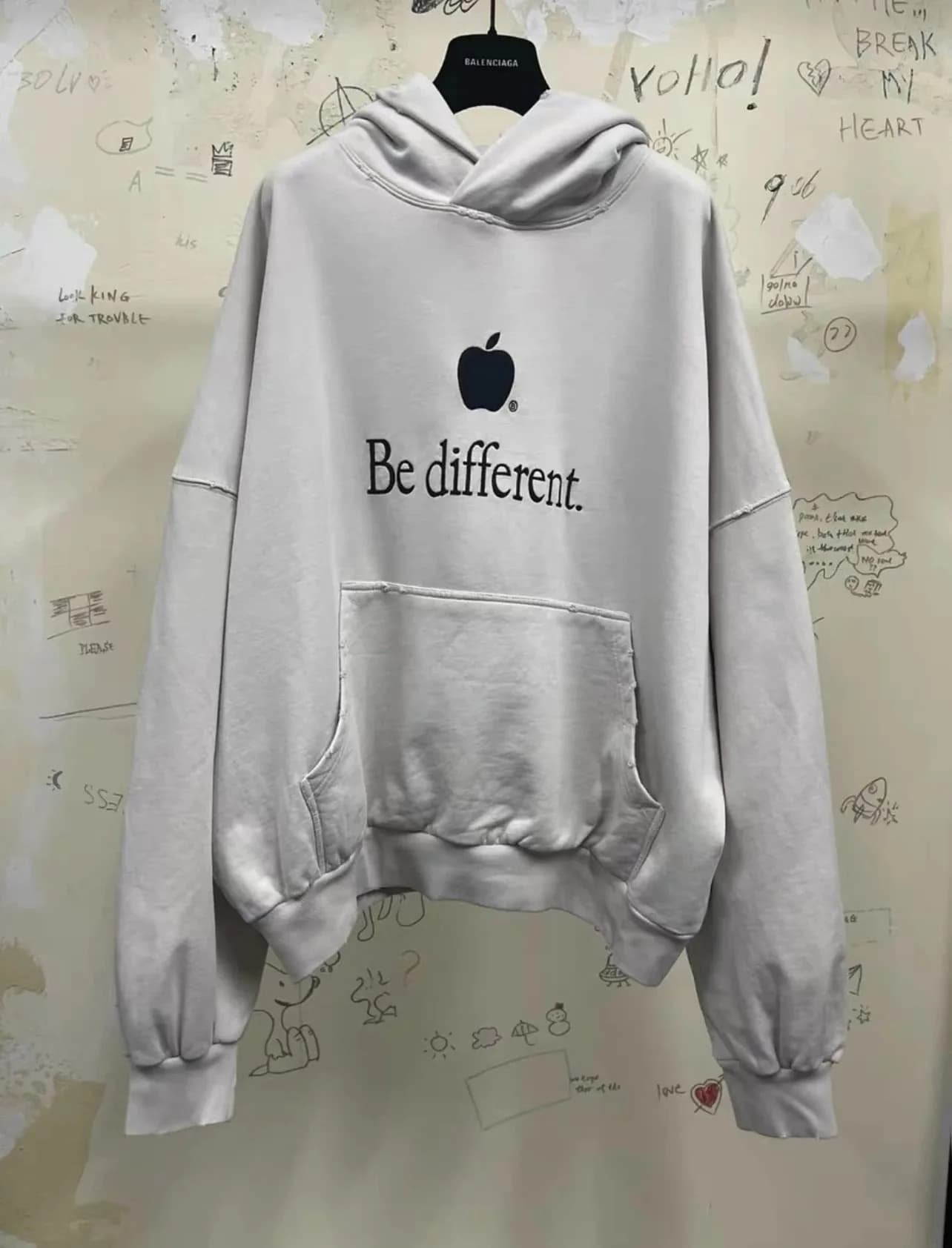 Balenciaga Bedifferent Hoodie