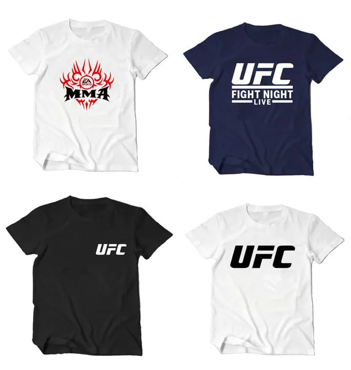 UFC Tees 19 Colorways