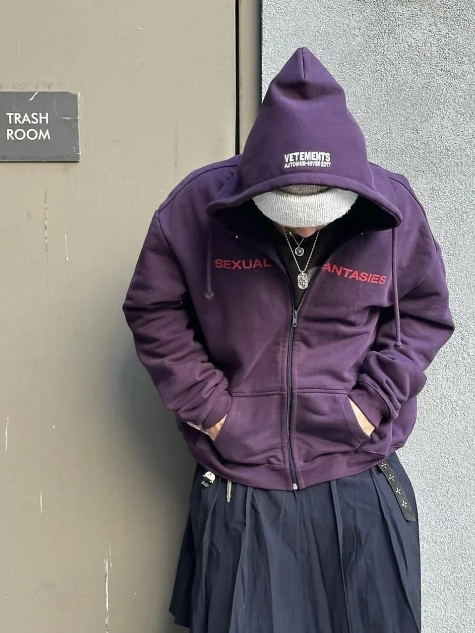 Vetements Sexual Fantasies Hoodie / Zip Up