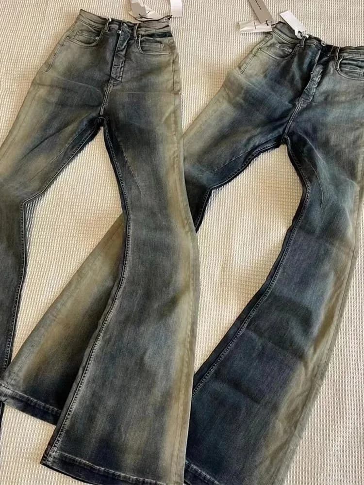 Rick Owens Bolan Bootcut Acid