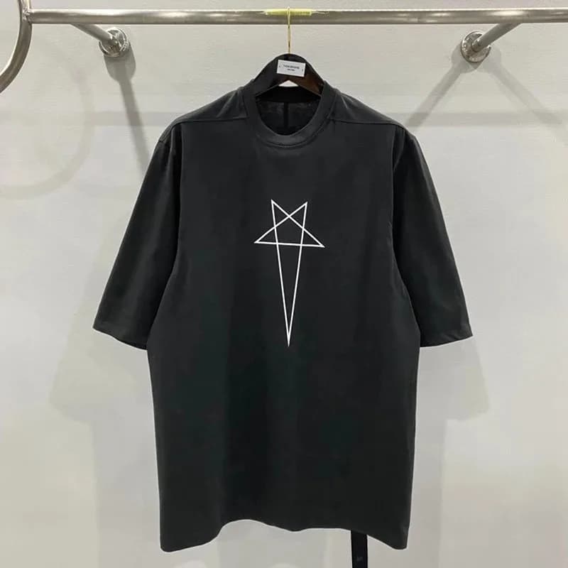 Rick Owens Pentagram Shirt 2 Colorways