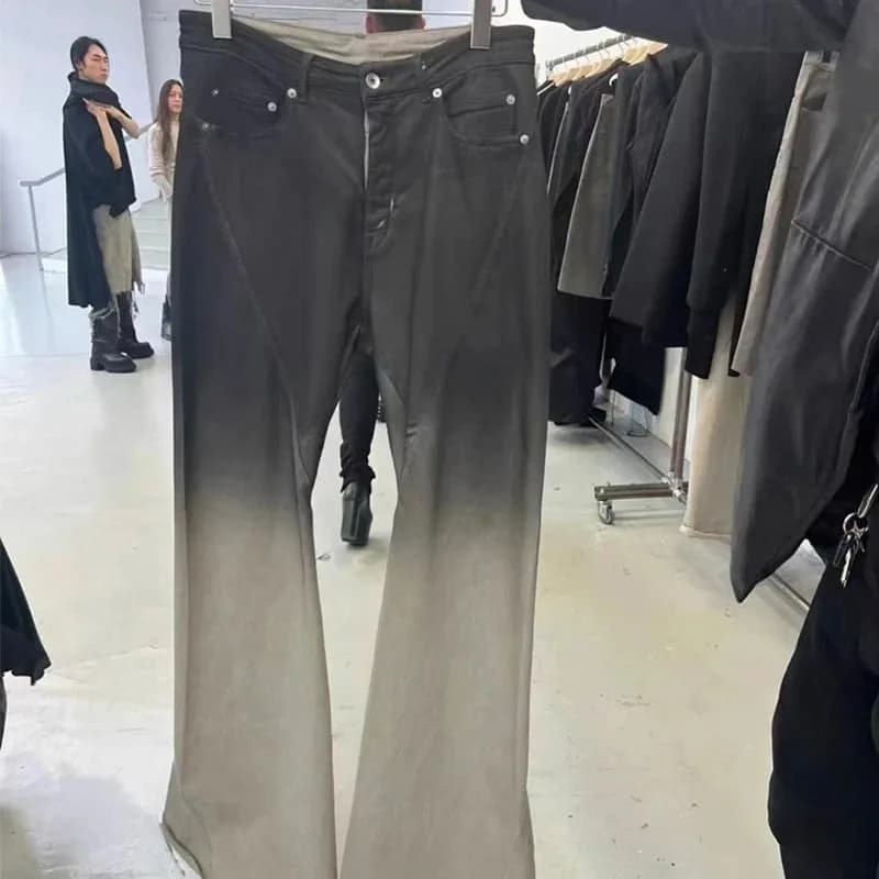 Rick Owens Bolan Bootcut Faded