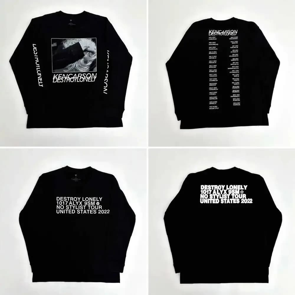 Ken Carson x Destroy Lonely Longsleeve 2 Colorways