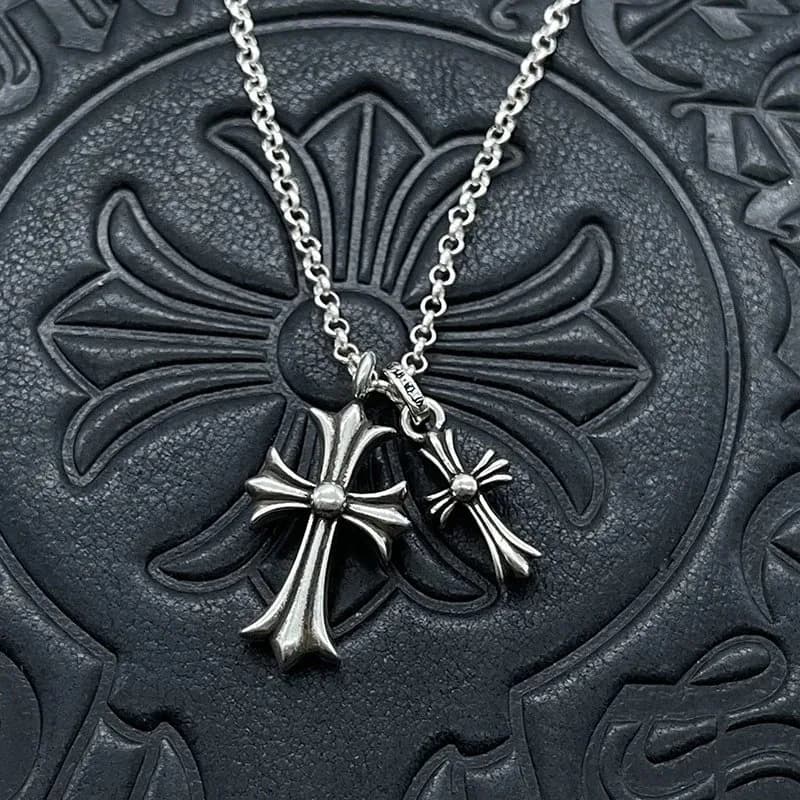Chrome Hearts Double Cross Pendant 14 Colorways