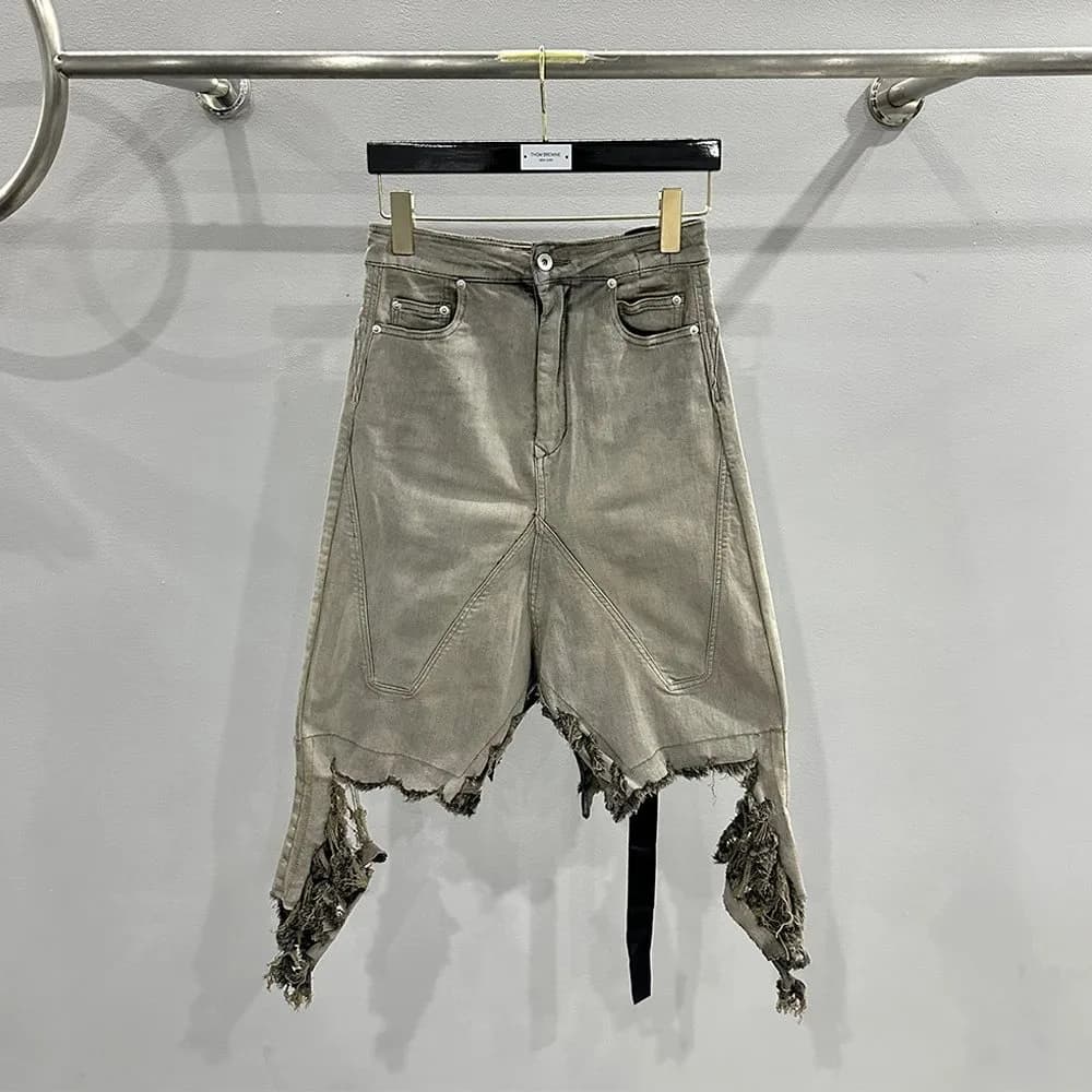 Rick Owens Ripped Jorts