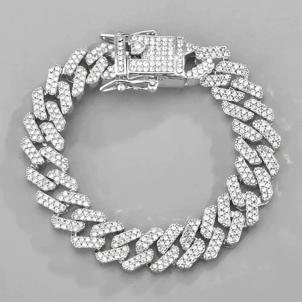 Adjustable Moissanite Bracelet