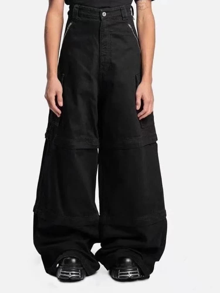 Vetements Black Cargo
