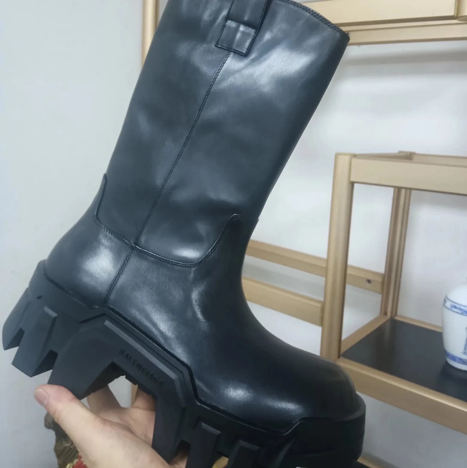 Balenciaga Bulldozer Boots Low
