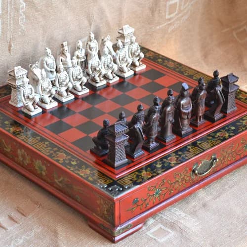Antique Chess Board