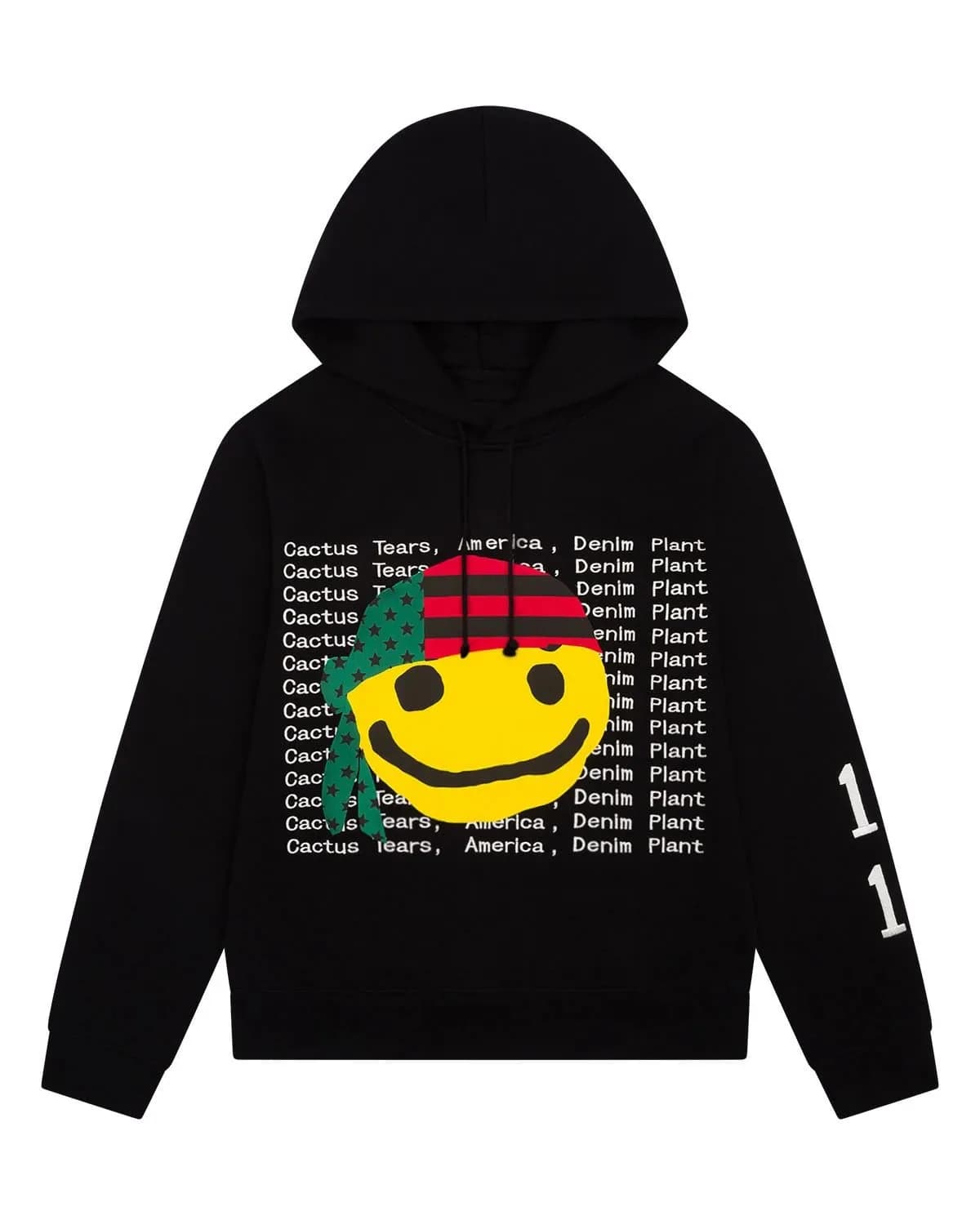 Denim Tears X CPFM Smiling Cartoon Kapok Hoodie Cactus Tears Hoodie 34