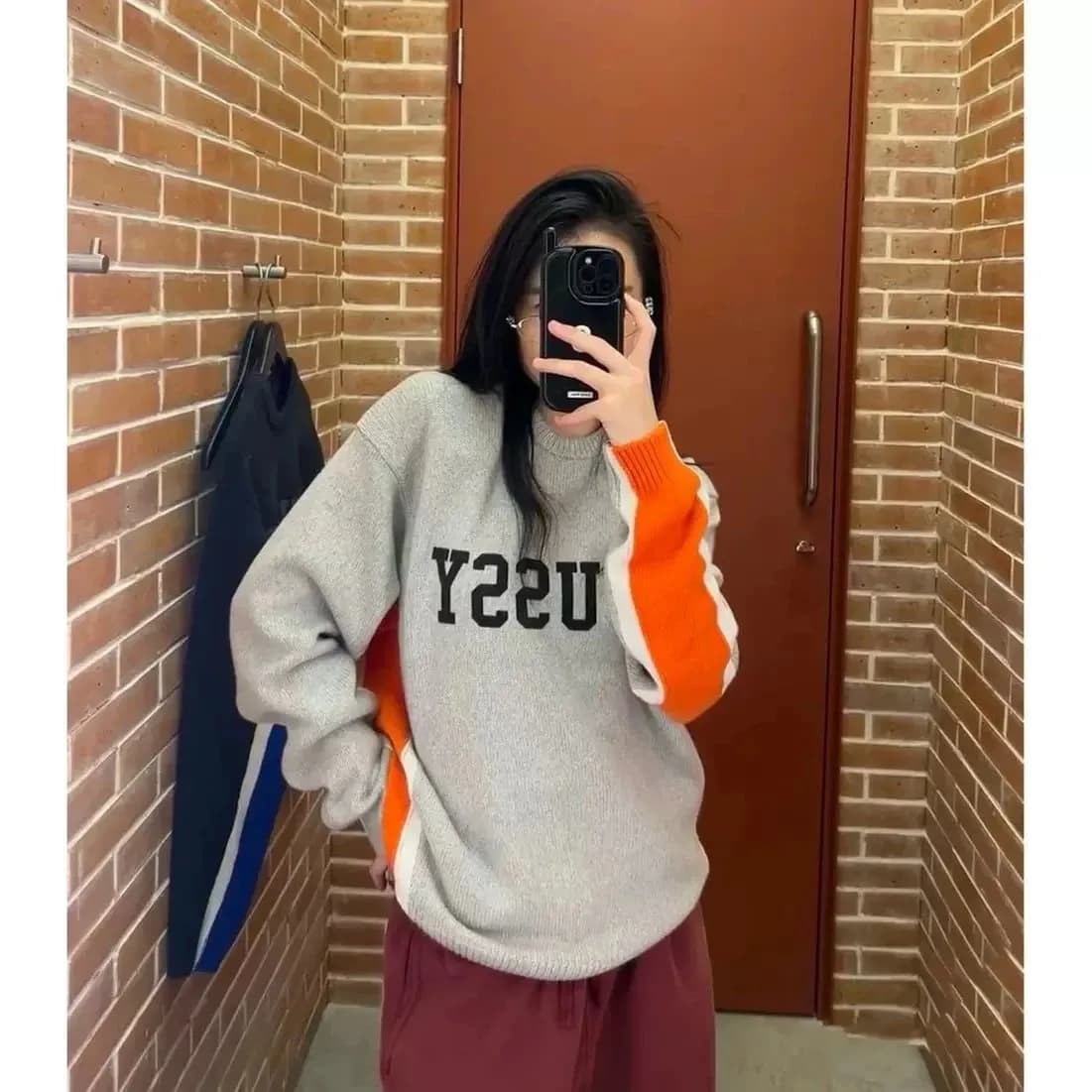 Stu CONTRAST STRIPE CREW 69