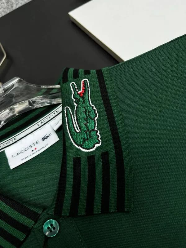 LACOSTE crocodile embroidered new Polo shirt 84