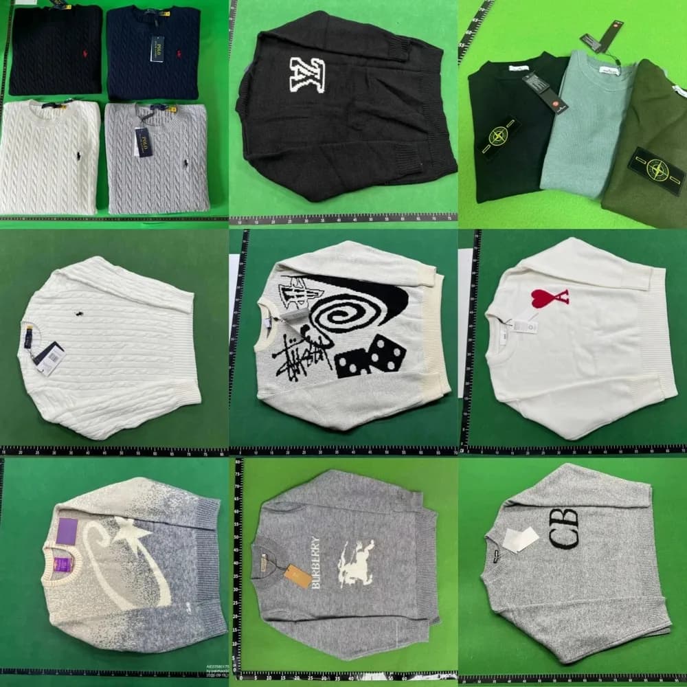 Designer-Style Knit Sweater Collection