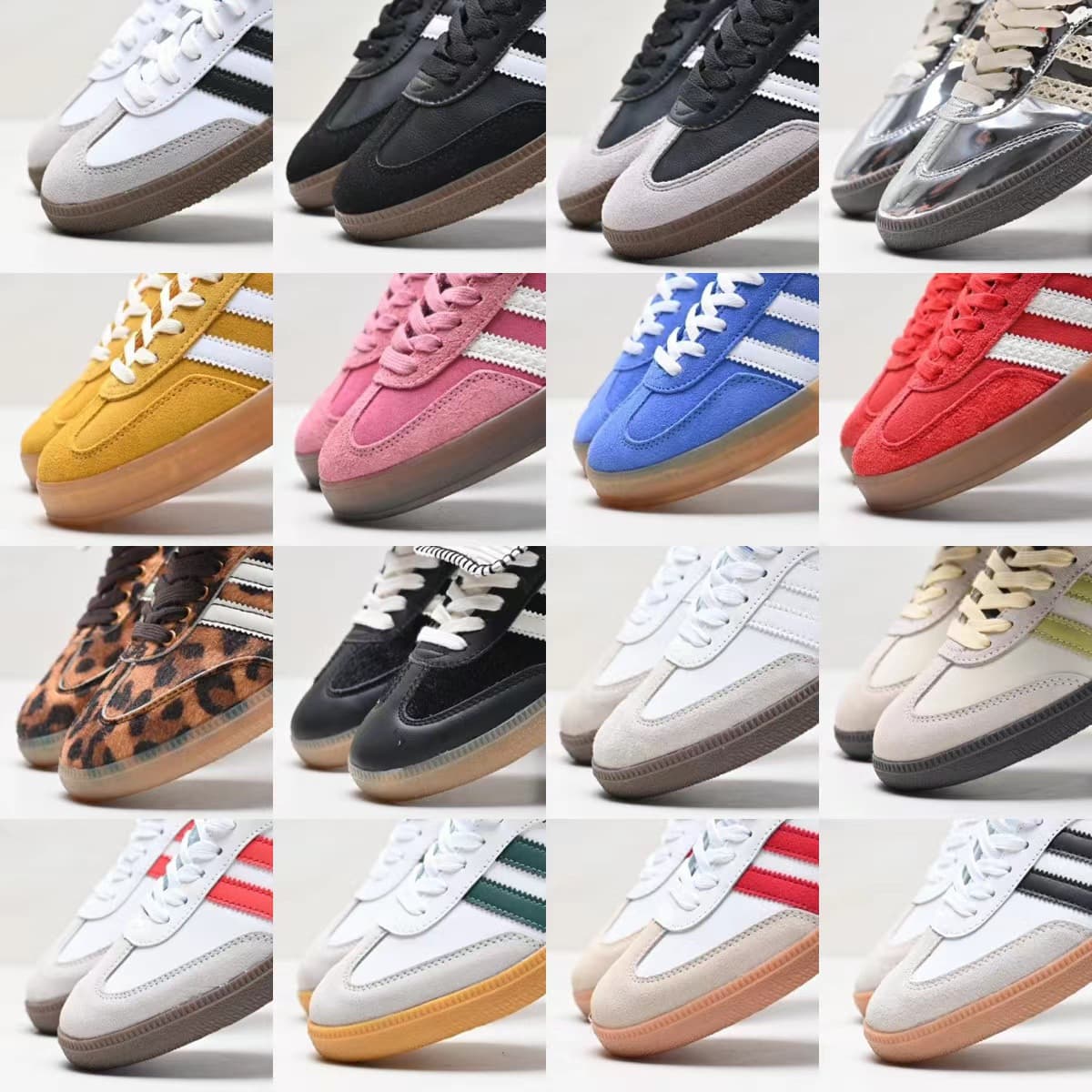 Dexun shoes women's shoes Putian high version samba pure original all-match campus silver heightened thick bottom casual white shoes