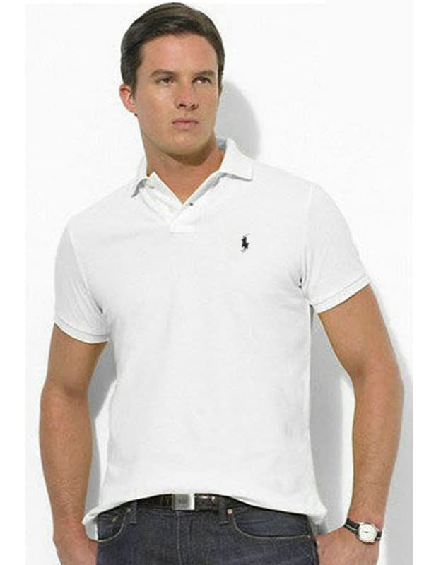 Classic pony logo embroidery foreign trade brand polo shirt men's lapel short-sleeved T-shirt cross-border direct supply men's T-shirt