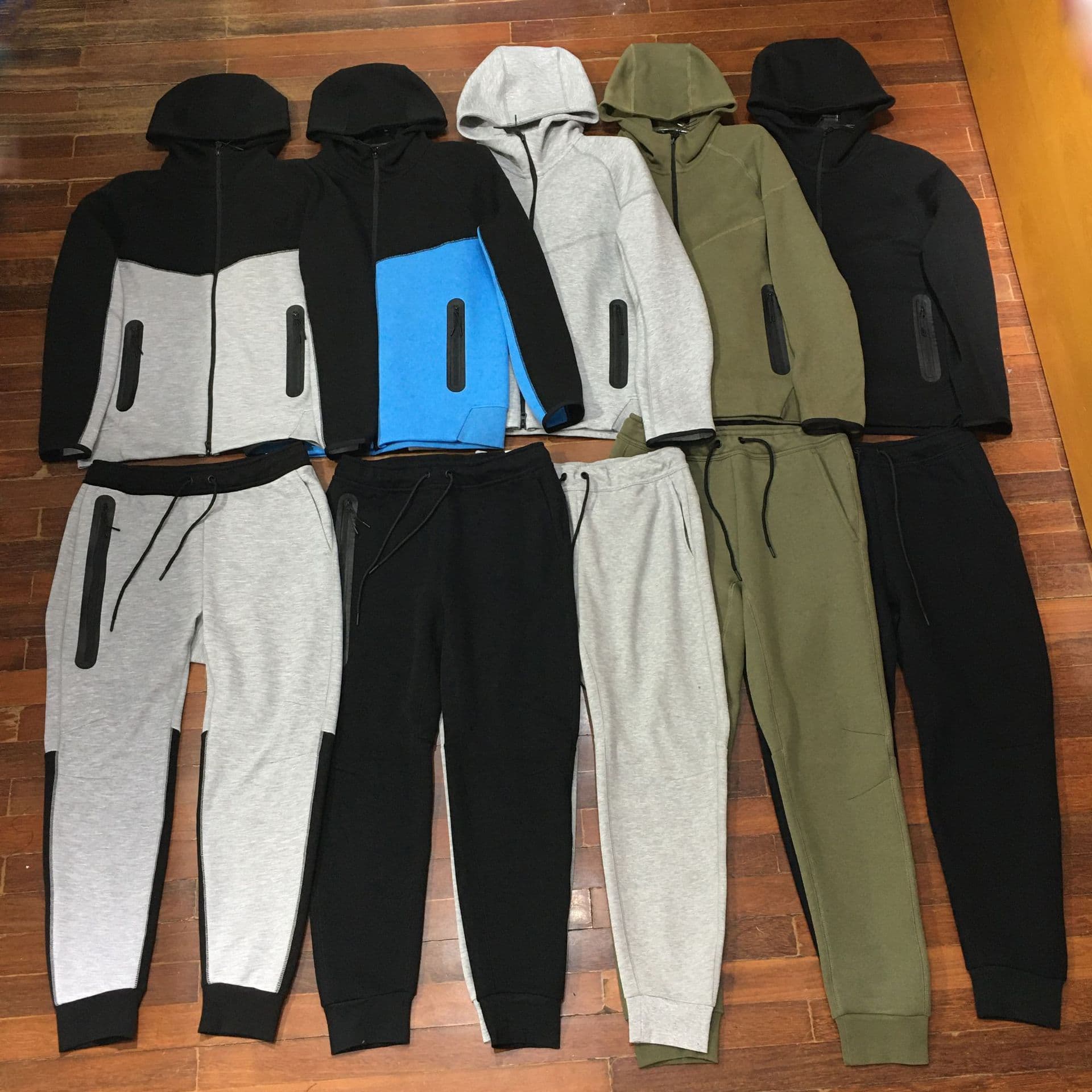 2024 Spring and Autumn New Sports Suit Men's Knitted Casual Hooded Cardigan 922 Jacket and 002 Sweatpants - OopBuy Spreadsheet
