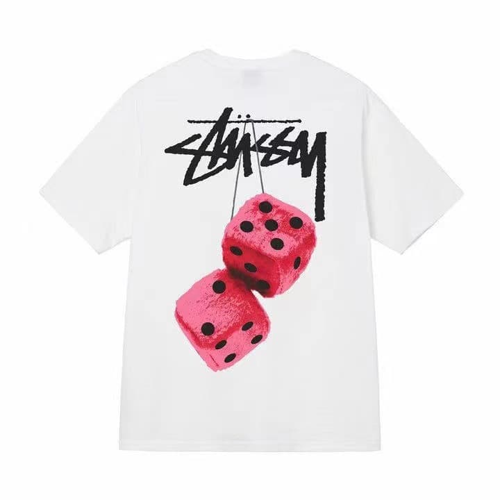 2023 new men's and women's short-sleeved T-shirt summer navy blue khaki and black white men's T-shirt loose 270g