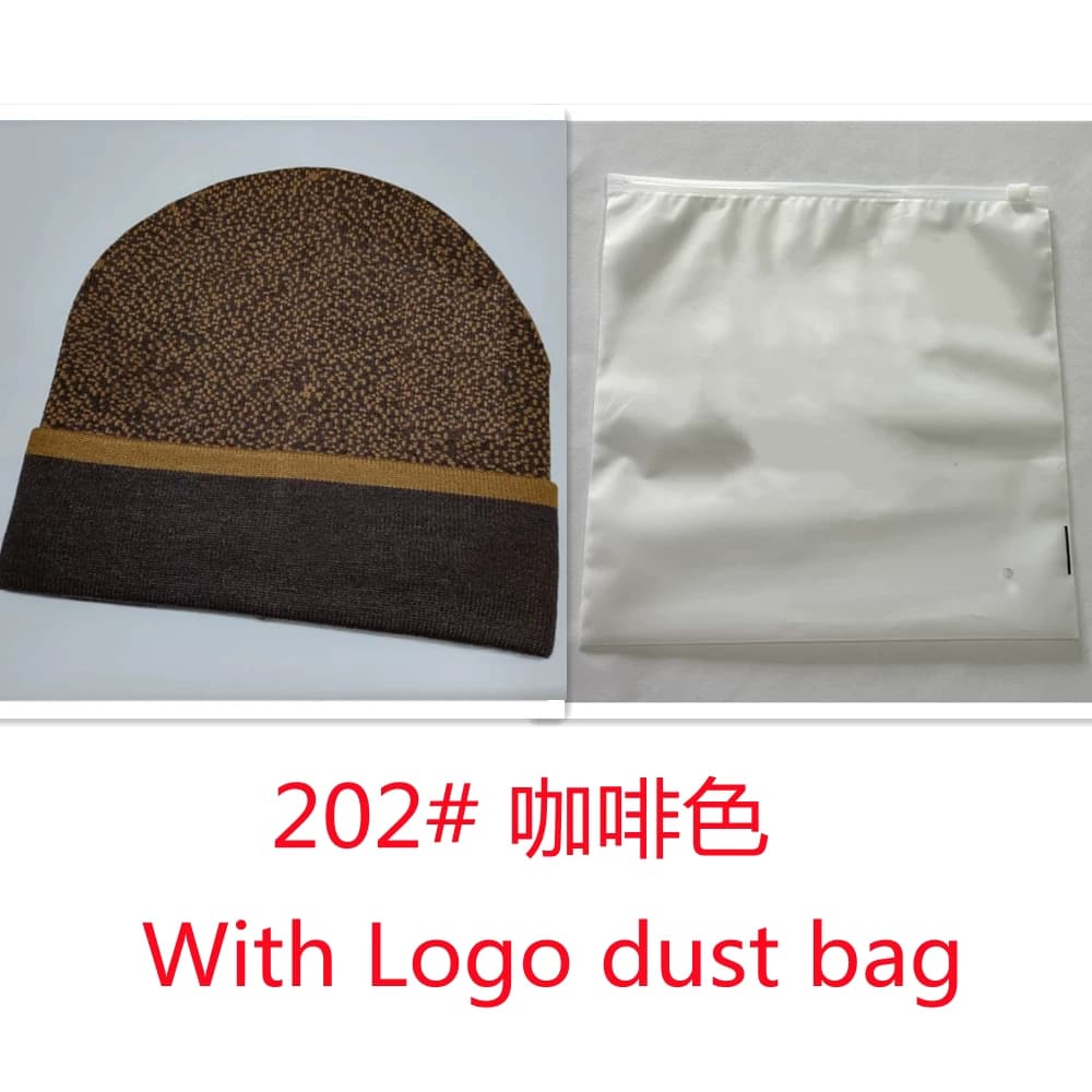 202# Foreign Trade hat men's and women's winter all-matching woolen cap black knitted hat women's outdoor keep warm closed toe beanie hat tide