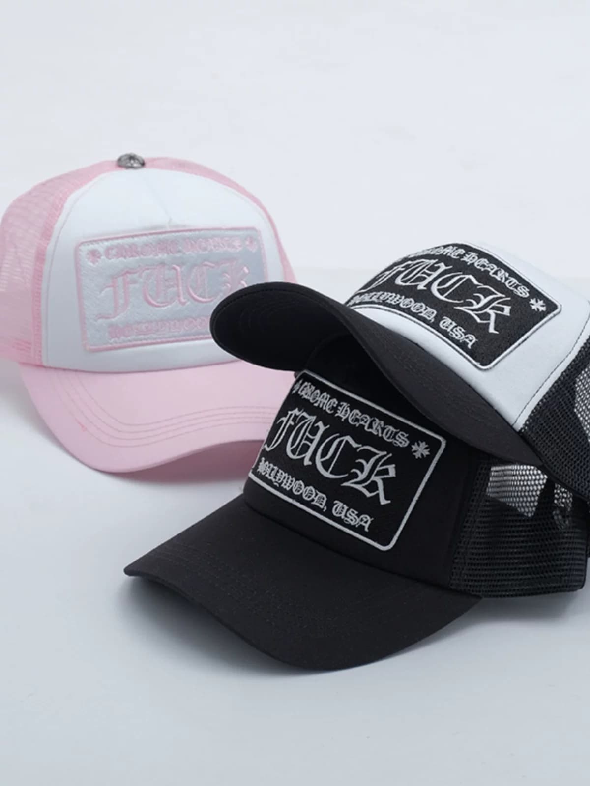 Hat men's new fashion Korean baseball cap hip-hop personality face small versatile CH curved brim duckbill cap women's summer