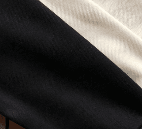 Left chest embroidery Xiao Moa half-pulled sweater 42470328
