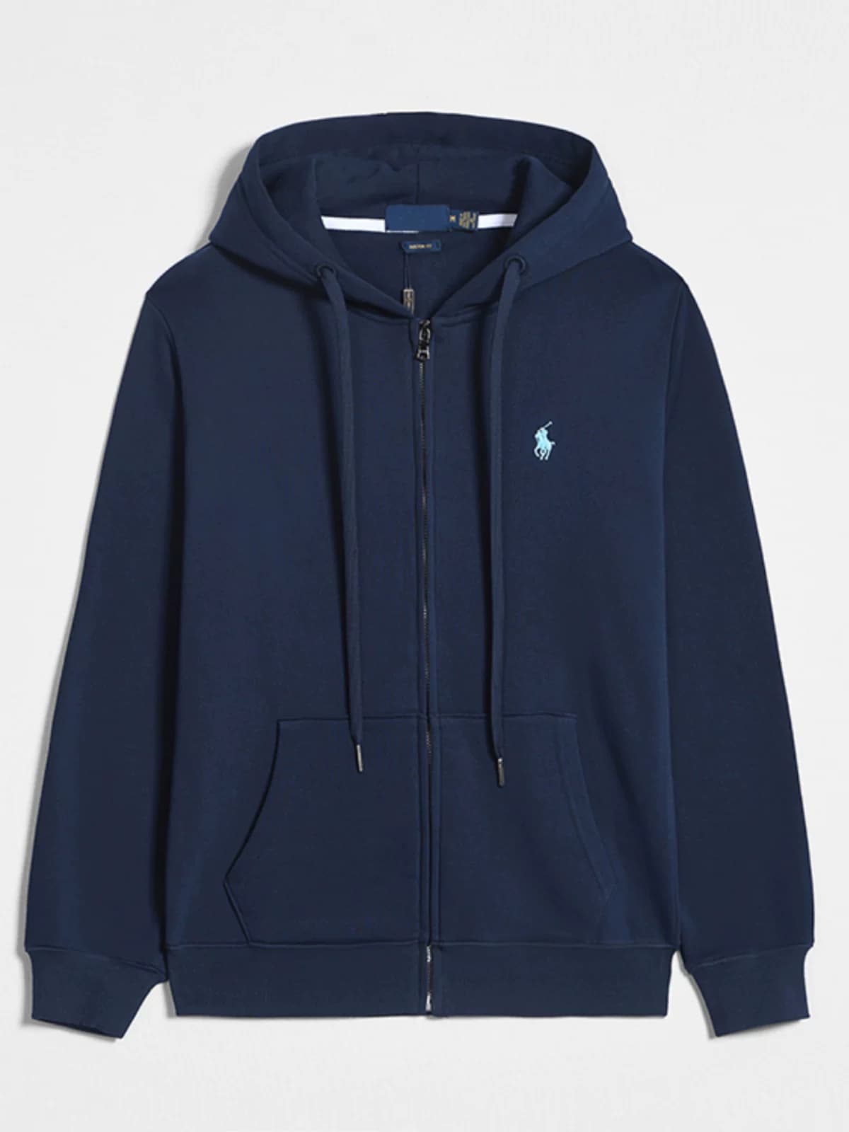 Paul Cardigan Sweater Men's Pure Cotton Sports Autumn Wear American Casual Simple Jacket Loose Hooded Zipper Jacket