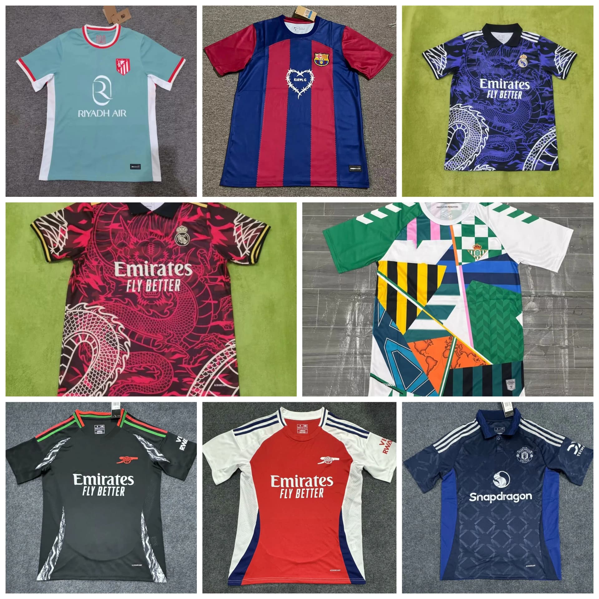 AC Milan 24-25 Barcelona Real Sociedad Feyenoord Boca Juniors Tottenham Arsenal Chelsea Jersey