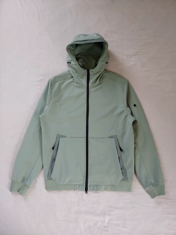 22FW Q0122 SOFT SHELL-R JACKET TOPSTONEY SOFT shell JACKET