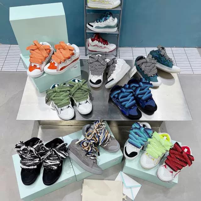2023 Spring Cheng Yi Same Style Daddy Bread Shoes Men's and Women's Couple Style Thick-soled Lace-up Casual Sports Skateboard Shoes