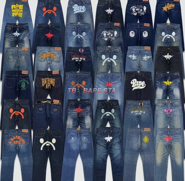 Bape Jeans - OopBuy Spreadsheet
