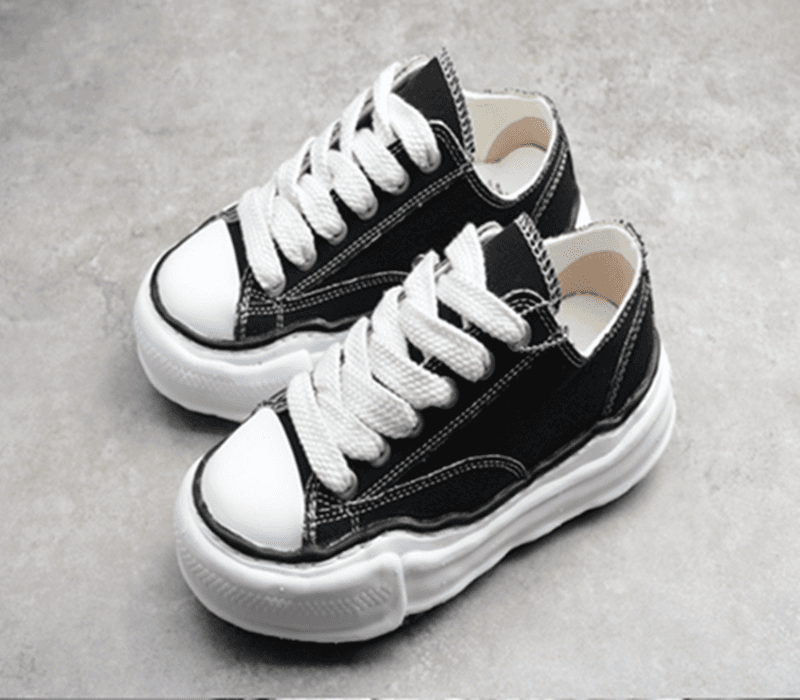 New star style retro versatile dissolving shoes deformed thick-soled height-increasing canvas shoes casual fashion men's and women's shoes