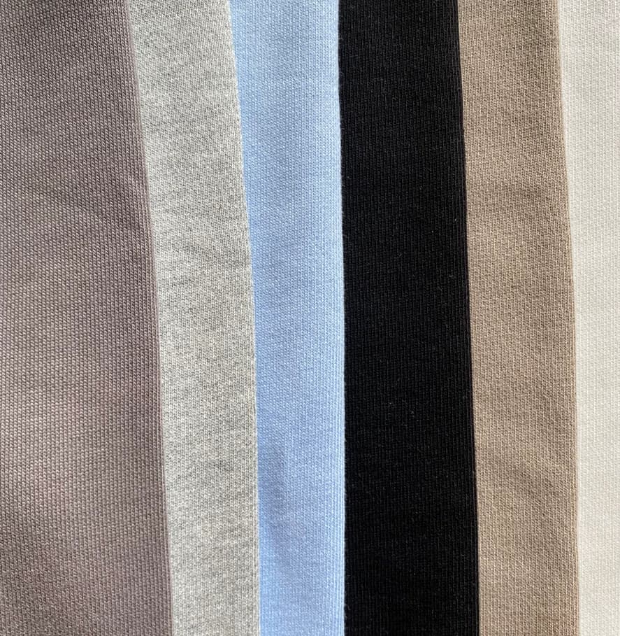 High-end custom-made clothing fabrics for casual hoodies and sweatshirts