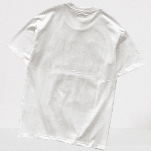 White lines on the front are larger than light blue short sleeves 261766