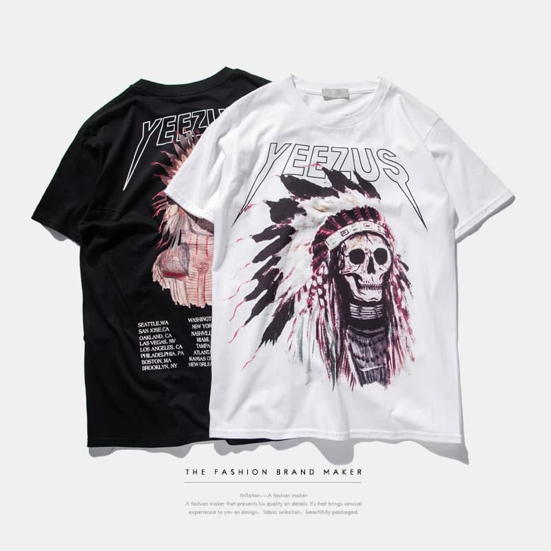 2017 T yeezus t shirt yeezy