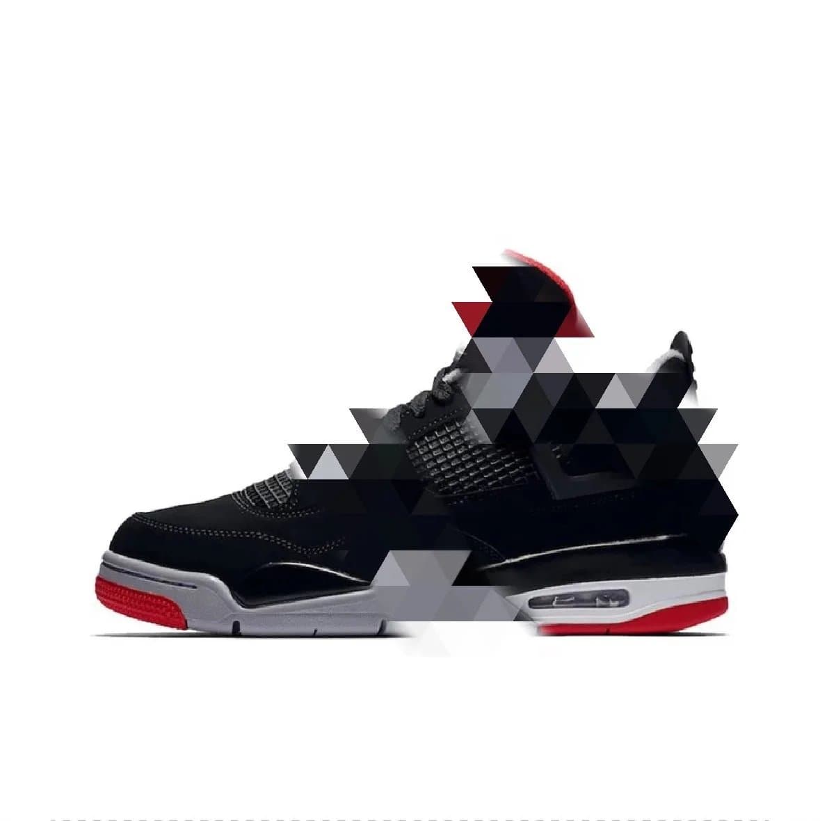 Air Jordan 4 Retro black red bull GX