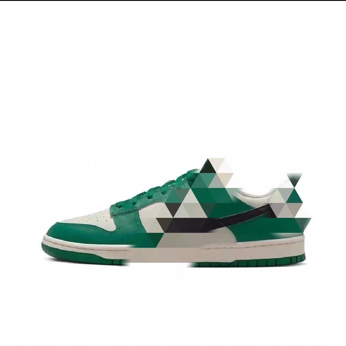 Nike SB Dunk Low White and green lottery M