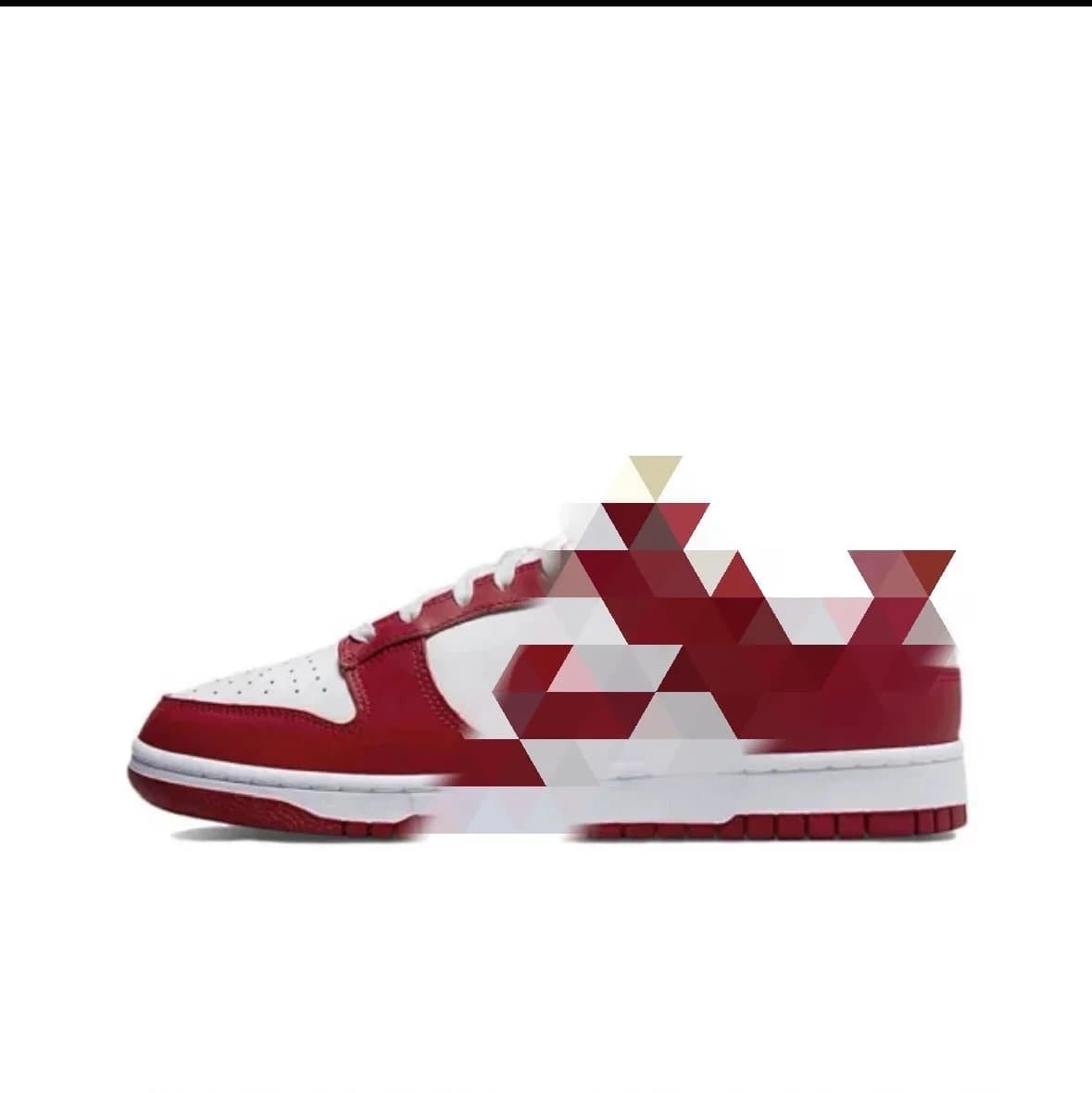 Nike Dunk Low Platinum red gold VT