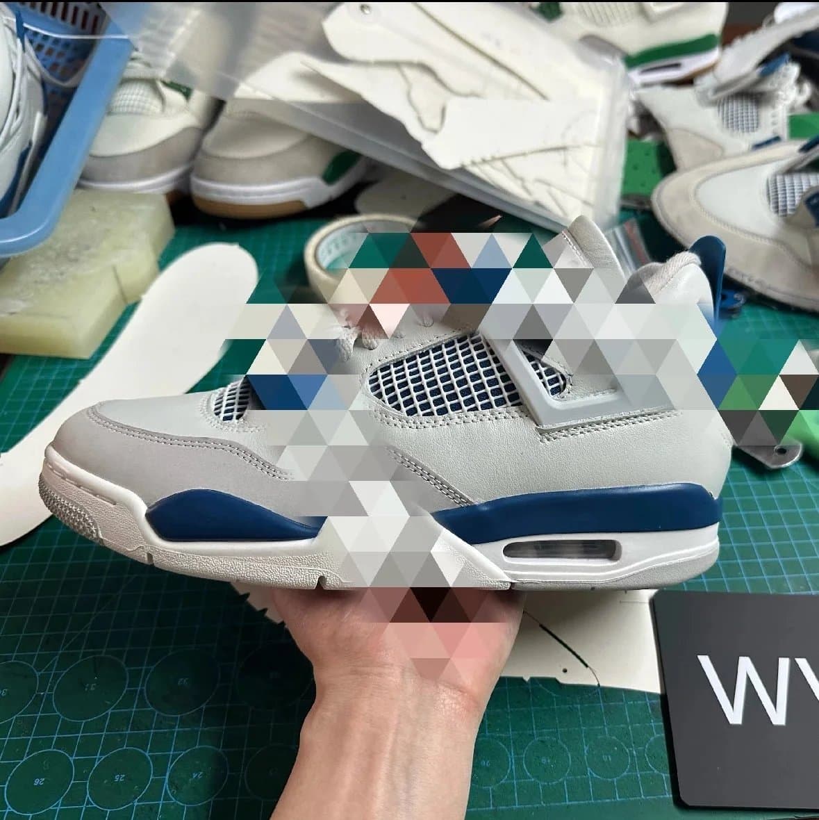 Air Jordan 4 Retro MILITARY BLUE GX
