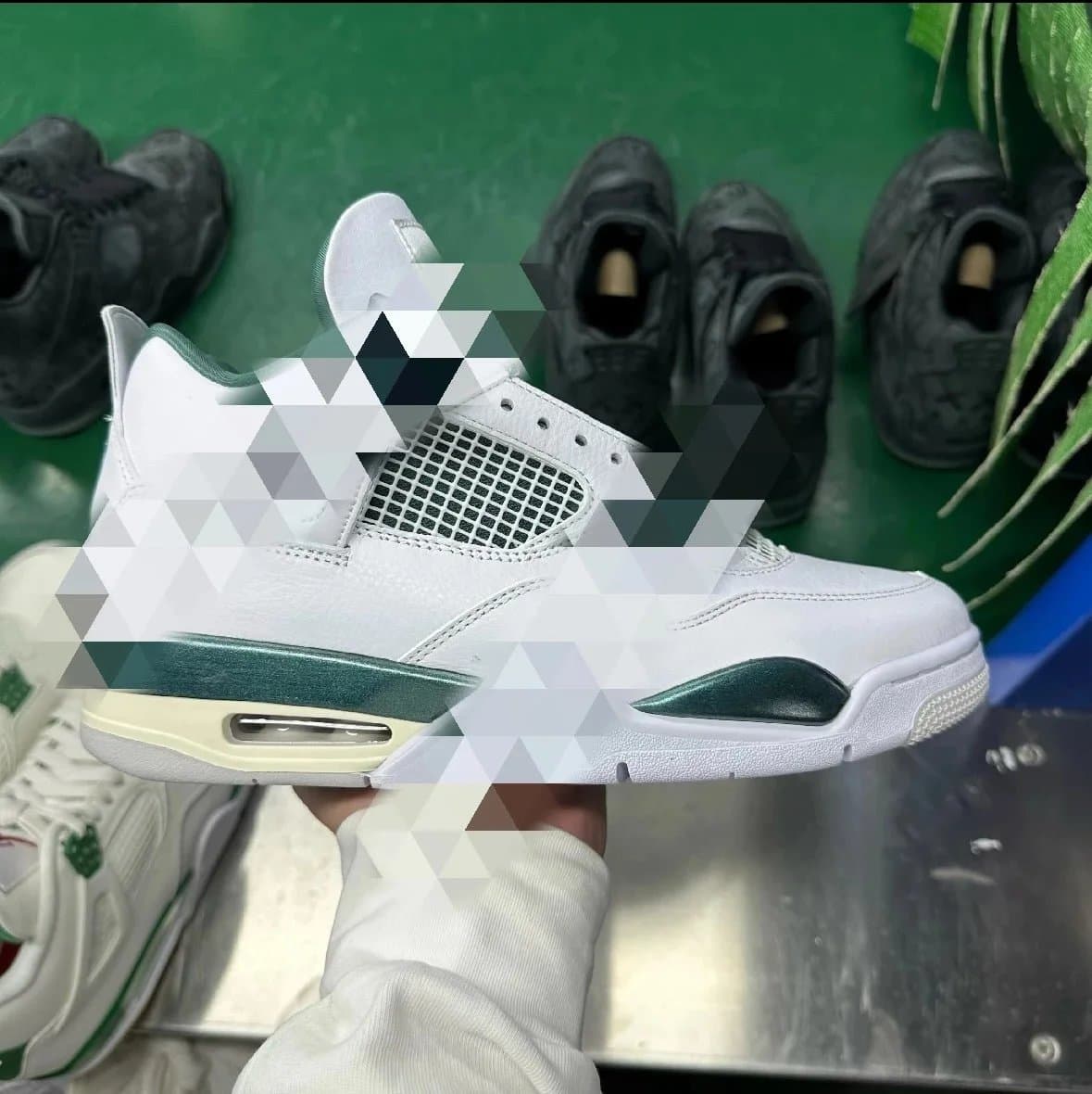 Air Jordan 4 Retro Oxide green GX