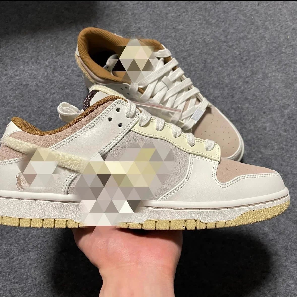 Nike SB Dunk Low Year of the Rabbit Limited White Brown M