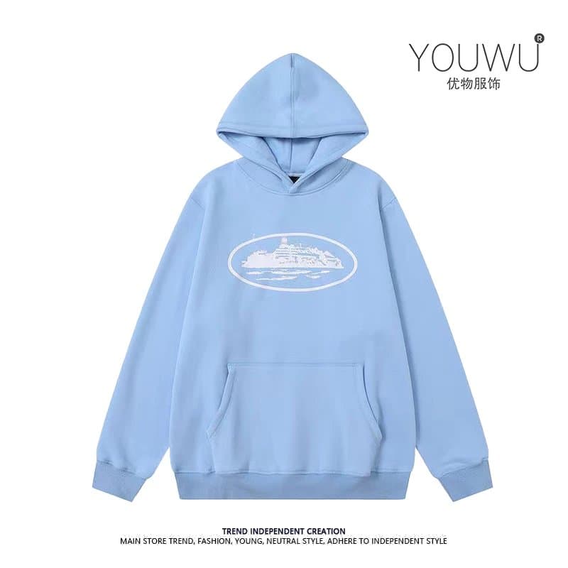 European and American high street trend street loose sweater suit sportswear trend hip hop skateboard casual suit men and women couple wear - OopBuy Spreadsheet