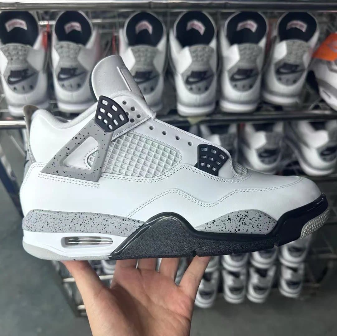Air Jordan 4 Retro 2025 White Cement GX