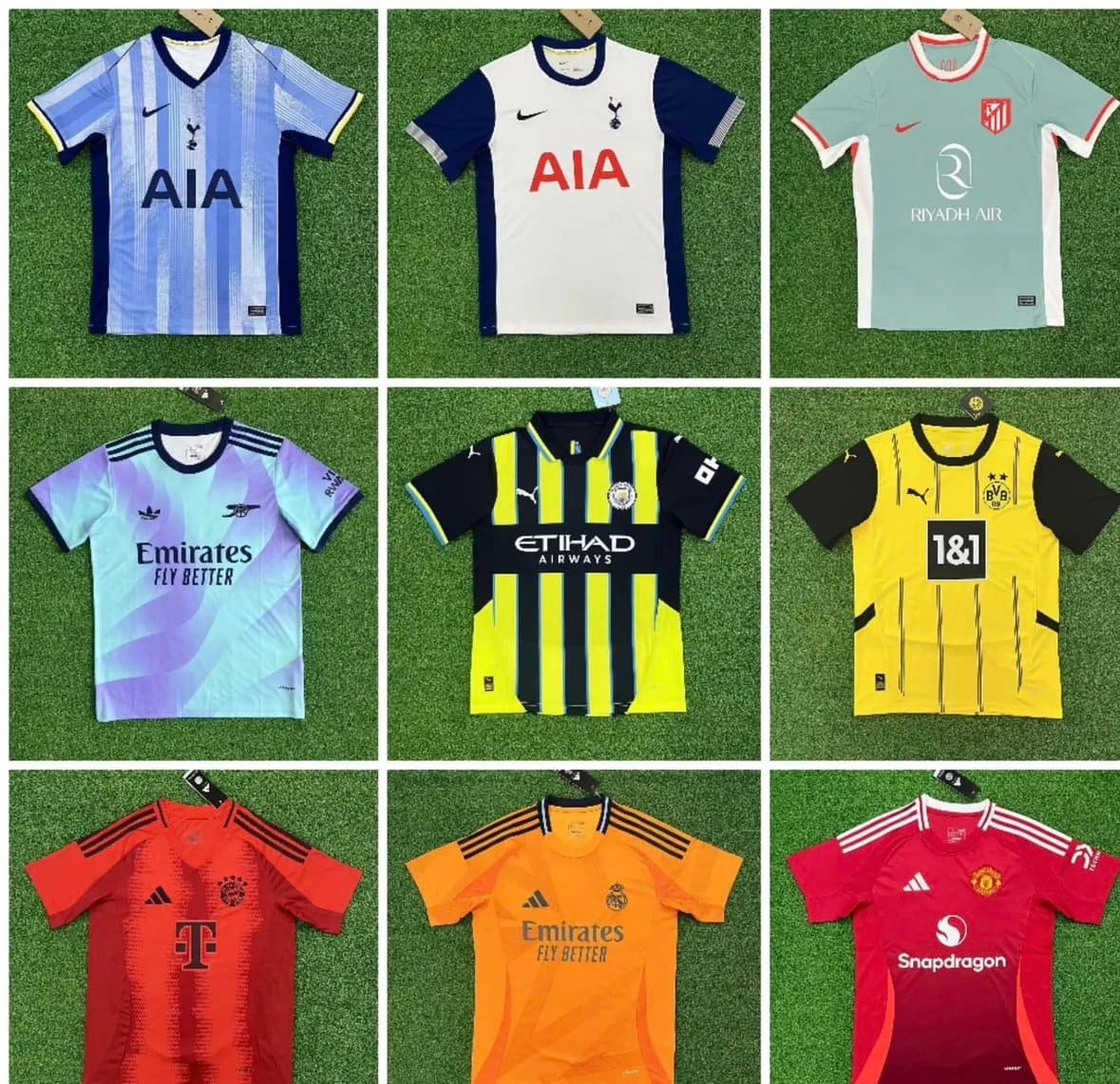 Wholesale 2425 new club jerseys fans football uniforms