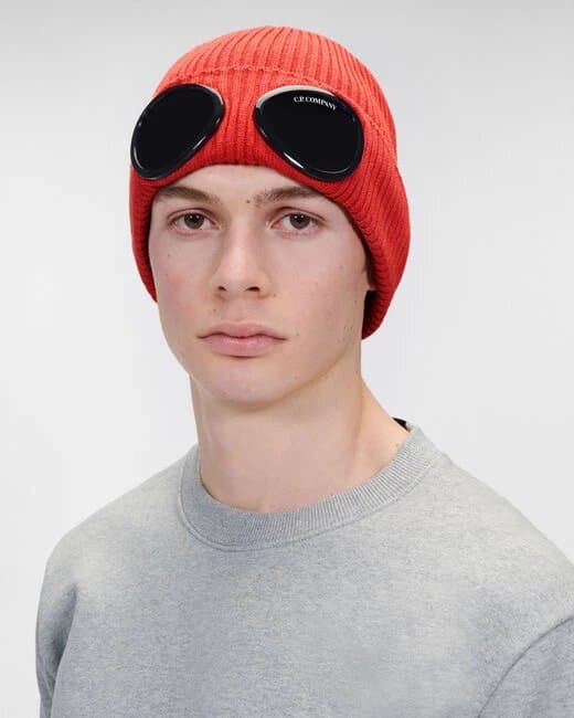 New cp copany autumn and winter youth men's cold-proof warm knitted hat casual couple hat trend Knitted hat outdoor travel Korean style trend