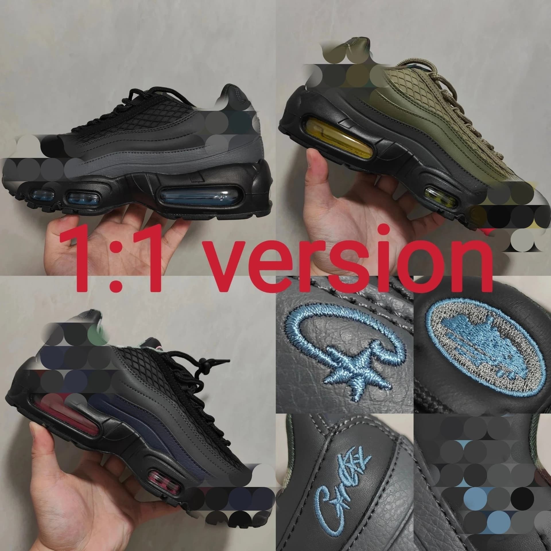 1 1 version batch CORTEIZ x Nike Air Max 95 Size 36 47 5 including half size TTS