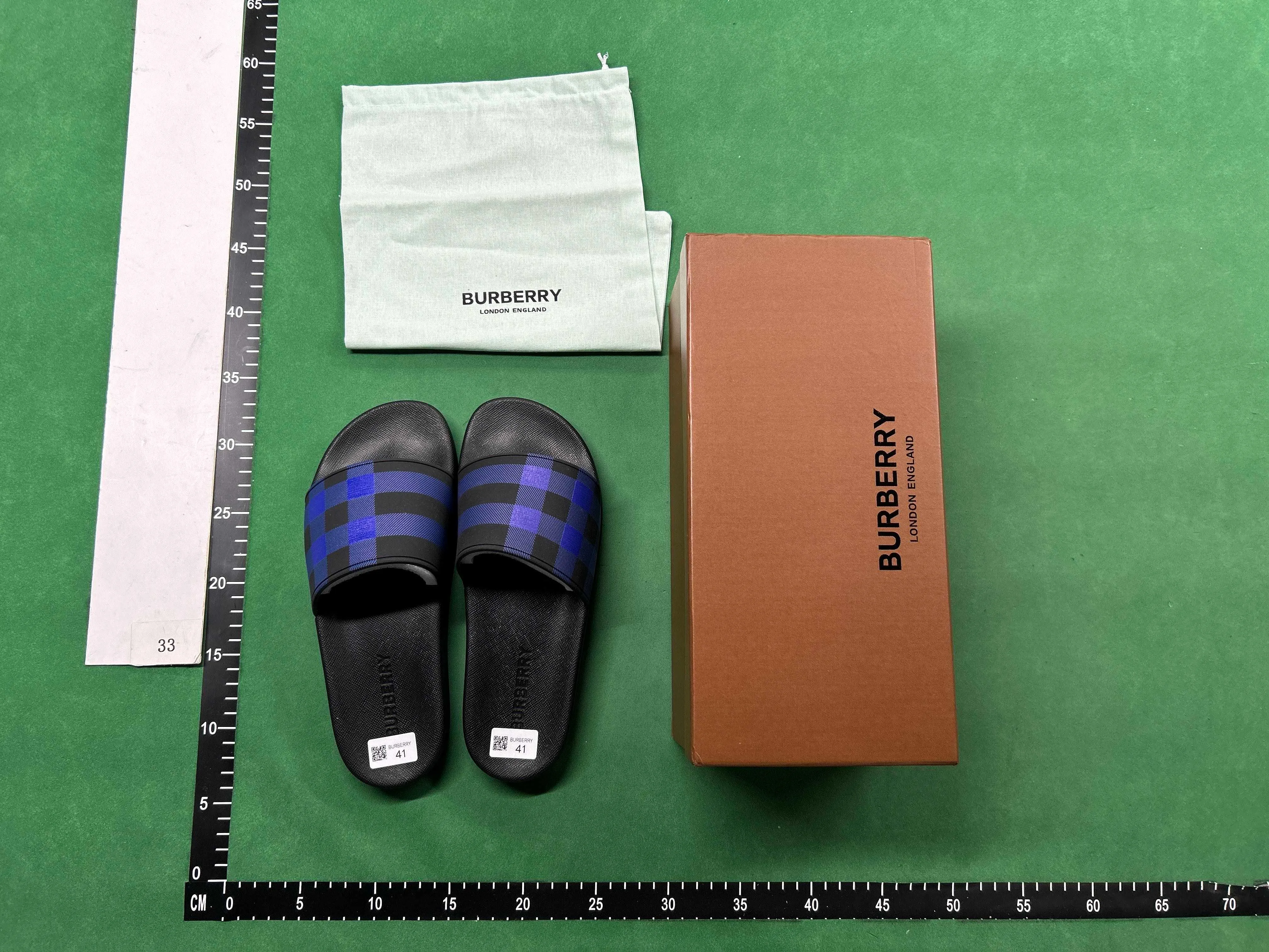 Burberry slides