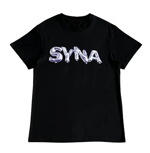 Syna World Tee Black Balloon