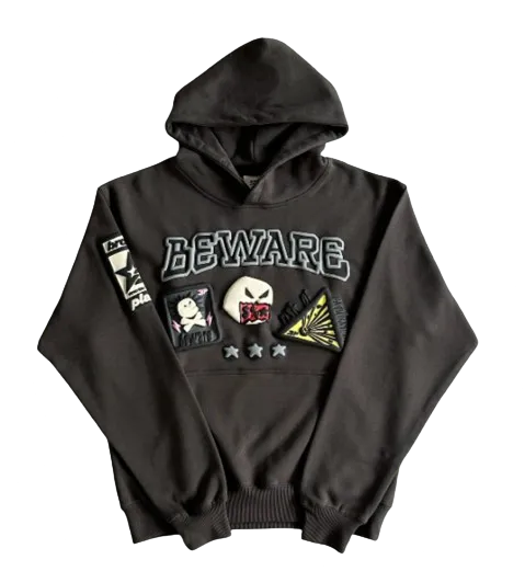 Broken Planet Hoodie Brown