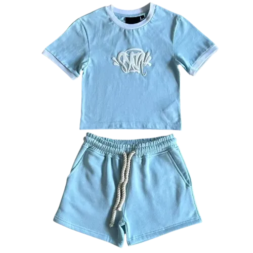 Syna World Women Summer Set Cyan