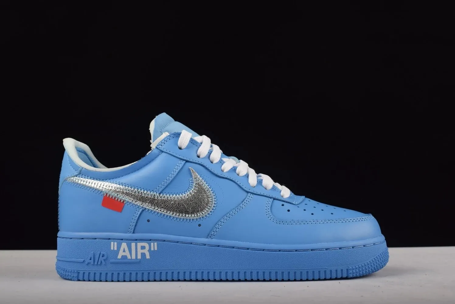 NIKE AF LOW OFF WHITE BLUE